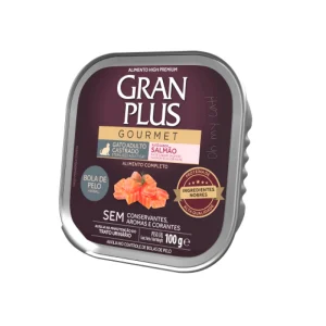GranPlus Paté Gourmet Gato Castrado Salmón BOLA DE PELO