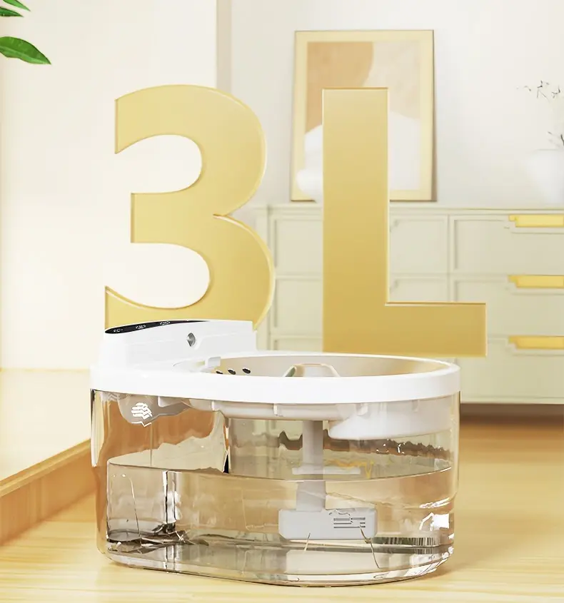 Fuente para Gatos Inalámbrica 3L con Sensor de Movimiento - Imagen 3