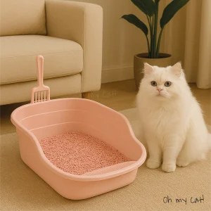 Bandeja con escalon Oh my Cat!2 Bandeja con escalón + pala sanitaria